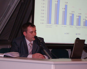 Выступление исполнительного директора РАТПЭ Александра Долгорукова на тему «Состояние рынка электроинструмента в России»