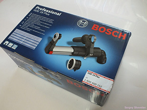 Тест системы пылеудаления Bosch GDE 16 Plus Professional