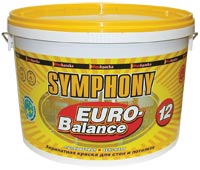 Акрилатная полуматовая краска Symphony EURO-Balance 12 (Россия)