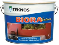 Водоразбавляемая акрилатная краска Teknos Biora Balance (Финляндия)
