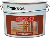 Однокомпонентный полиуретановый быстросохнущий лак Teknos Helo (Финляндия)